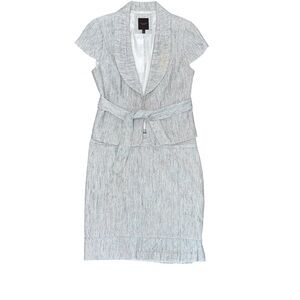 The Limited White Dress Jacket and Midi Skirt